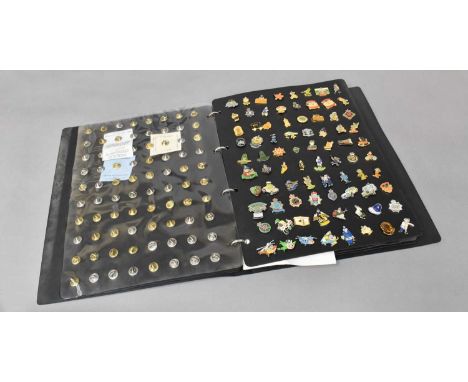 Six Albums of Assorted Enamel Pin Badges, mainly vintage examples, cartoon characters, organisations etc.