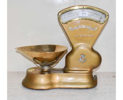 A set of W &amp; T Avery shop scales, ''The Autolever'' No 24490