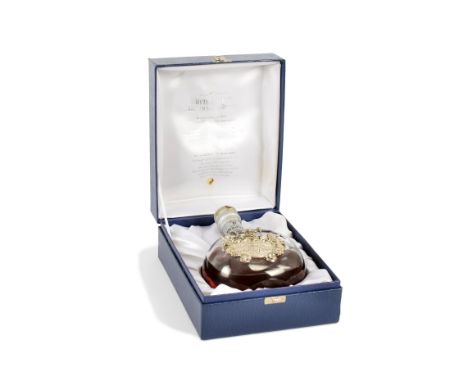 A commemorative bottle of 1981 Whyte &amp; Mackay blended scotch whisky, to celebrate the wedding of the Prince of Wales and 