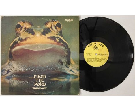 FROGGIE BEAVER - FROM THE POND LP (PRIVATE RELEASE - DSI 7301). From The Pond was the self-released and only LP by short-live