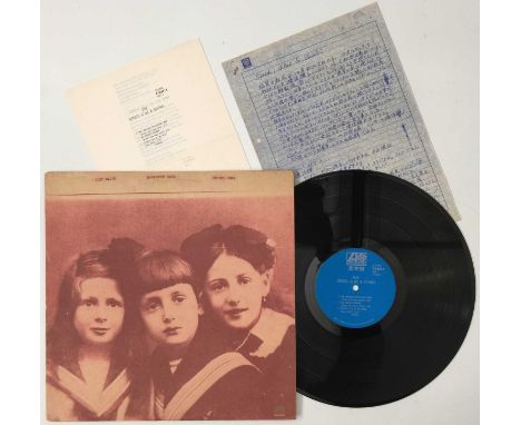 SPEED, GLUE &amp; SHINKI - EVE LP (OG 'BLUE LABEL' PROMO - P-8081A). A superbly rare promotional copy of Speed, Glue &amp; Sh