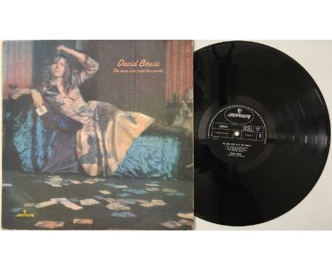 DAVID BOWIE - THE MAN WHO SOLD THE WORLD LP - ORIGINAL UK 'DRESS SLEEVE' COPY (MERCURY 6338 041). A solid example first UK pr