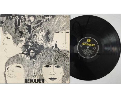 THE BEATLES - REVOLVER LP (ORIGINAL UK WITHDRAWN MIX COPY - PMC 7009). A very well-presented copy of the scarce "withdrawn" m