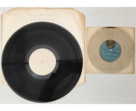 ROY HARPER & BLACK SHEEP - COMMERCIAL BREAKS LP (WHITE LABEL TEST PRESSING - HARVEST - SHSP 4077) PLUS 7" ACETATE. Another wh