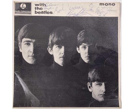 A copy of 'With The Beatles' (First mono UK, PMC 1206 with Jobete credit on 'Money', side one glossy Ex, side two strong VG+ 