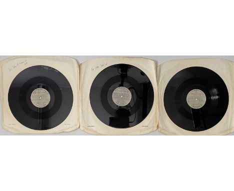 KEVIN AYRES - 10" ACETATE PACK. A super selection of 3 10" acetates by Kevin Ayres. Titles include Gemini Child (RS101, s/sid