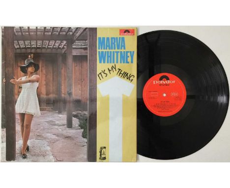 MARVA WHITNEY - IT'S MY THING LP (UK OG - SOUL - POLYDOR - 583767). A scarce, original UK Polydor pressing of Marva Whitney's