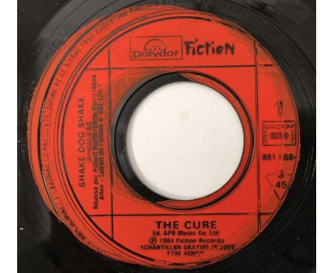 THE CURE - SHAKE DOG SHAKE 7" (ORIGINAL FRENCH RELEASE - POLYDOR 881 058-7). Extremely scarce (believed to only have been a f