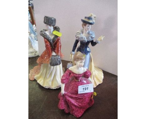 Three various Royal Worcester figures