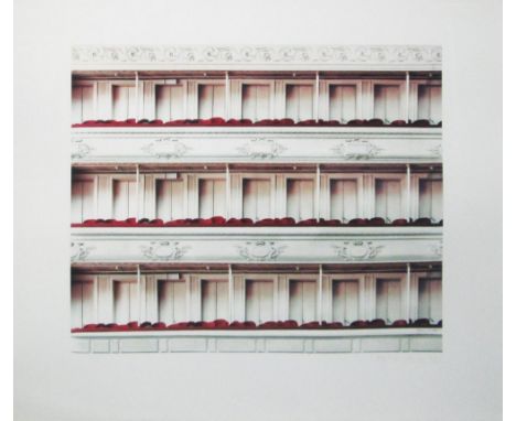 CANDIDA HOFER (German, b.1944), 'Conservatoire Royal Bruxelles' 2010, lithograph in colours, 49cm x 56.5cm, 76/100, signed an