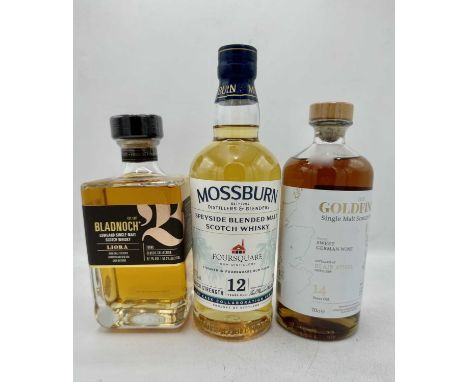 Storyman Blended Scotch Whisky (1)
Mossburn 12YO Foursquare Rum Cask Finish (1)
The Goldfinch Blair Athol 14YO German Sweet W