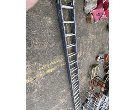 Large two section ladder