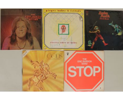 ROCK/PROG/PSYCH LPs - UK TEST PRESSINGS WITH ORIGINAL 'STOCK' PICTURE SLEEVES. Another terrific selection of white label test