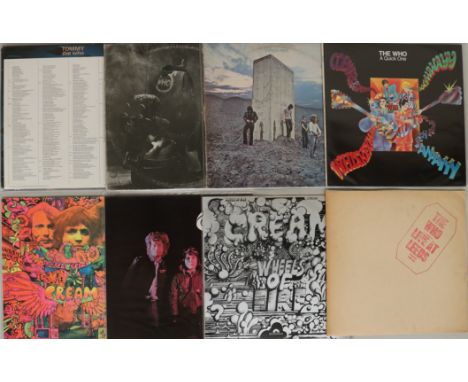 THE WHO/SMALL FACES/CREAM. Having a 60s throwback here with this excellent collection of 22 x classic LPs. The Who (x10) titl