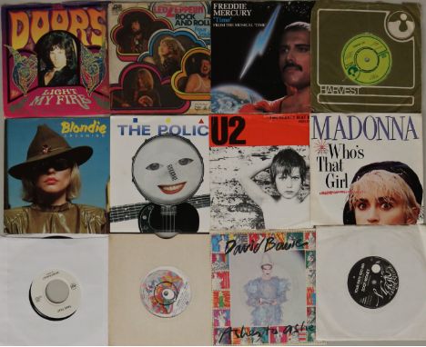 70s/80s ROCK & POP 7". Ace large lot of around 300 x 45s. Expect sides from the likes of Led Zeppelin, Queen/Freddie Mercury,