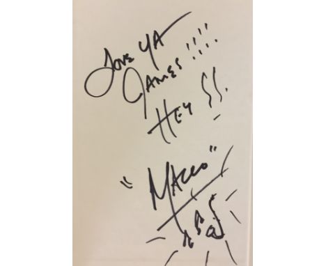 JAMES BROWN / GEORGE CLINTON SIGNED. A copy of James Sullivan's - 'The Hardest Working Man; How James Brown Saved the Soul of