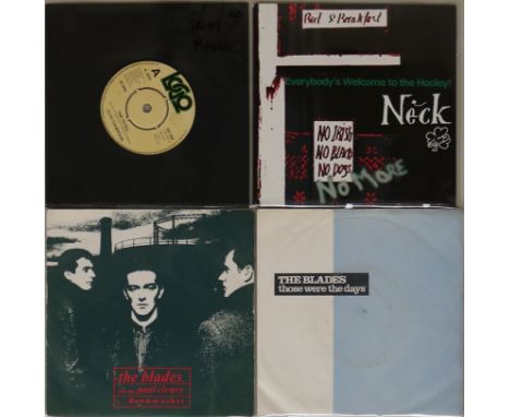 IRISH PUNK/NEW WAVE 7". 4 x mega 45s in this smart lot. Titles are Clive Culbertson - Time To Kill c/w Busy Signal (GO 364 - 