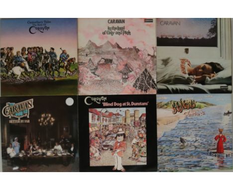 PROG/CLASSIC ROCK LPs. Marvelous collection of 47 x LPs. Artists/titles include Caravan - Canterbury Tales (DKL-R 8/1-8/2) , 