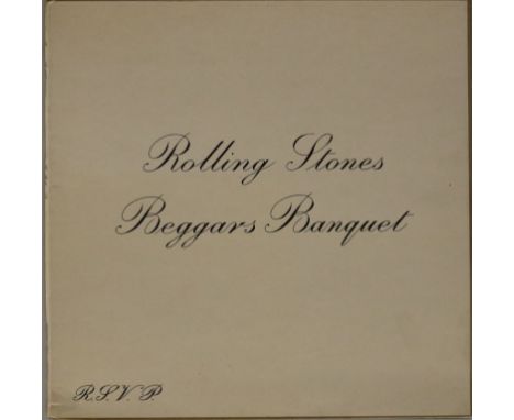 THE ROLLING STONES - BEGGARS BANQUET - UK EXPORT FOR JAPAN LP & FLEXI. Fantastic rarity with this UK export pressing for the 