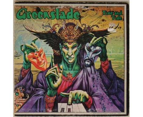 GREENSLADE - TIME AND TIDE - UK TEST PRESSING LP (K 56126). The UK test pressing form the ex- Colosseum boys (K 56126). The r