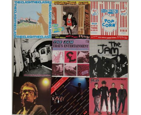 PUNK/NEW WAVE PICTURE SLEEVE 7". An immaculate selection of 13 x superb picture sleeve 7". Titles are The Jam (x5) - Strange 