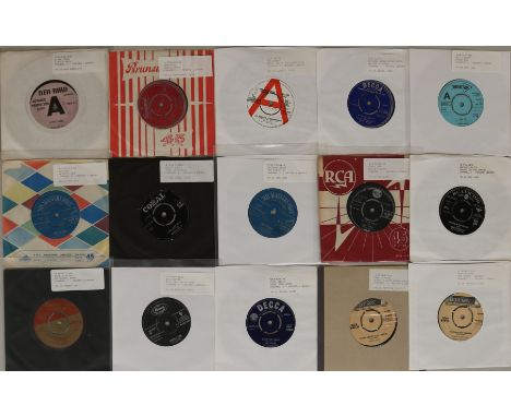 60's Artists 7" - 300+ 60's Artists 7" - Artists/Cat.numbers include Buddy Holly - Peggy Sue (MU 1012), Richard Wendy - We ha