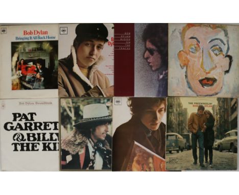 BOB DYLAN LPs. Nice selection of 17 x LPs. Titles include S/T (62022 UK orange label RE), Blood On The Track, Self Portrait, 