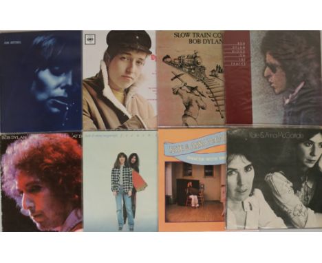 US SINGER/SONGWRITER LPs. Wicked collection of over 40 x essential LPs. Artists/titles include Joni Mitchell inc. Blue (UK or