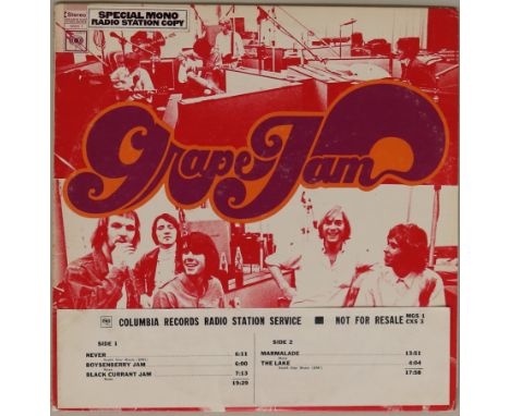 MOBY GRAPE - GRAPE JAM - US PROMO (CXS 3). The US 'demonstration not for sale' copy of the electric 1968 LP (CXS 3). The reco