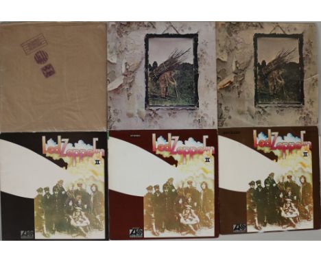 LED ZEPPELIN - 180G REMASTERED & OVERSEAS PRESSING LPs. Terrific selection of 10 x LPs and ideal for the pressing collector! 