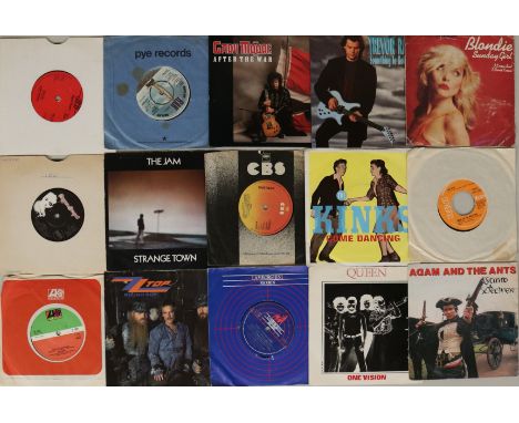 70s/80s ROCK & POP 7". Great collection of over 200 x 7". With excellent choices from the likes of Bob Dylan, The Who, Queens