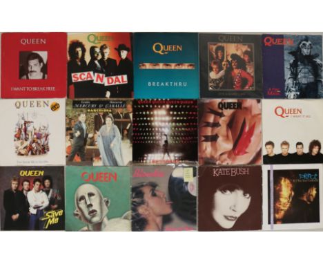 80s 7". Essential collection of around 200 x classic 7". Artists/titles include Queen inc. I Want To Break Free, Scandal, A K