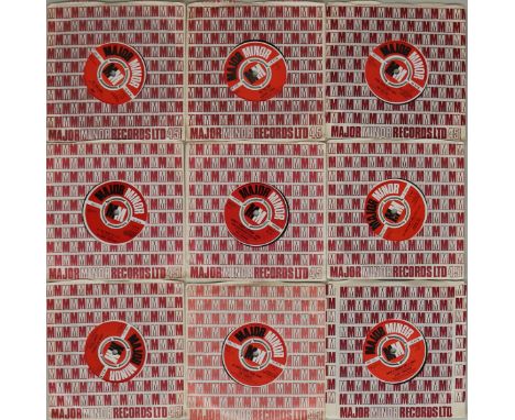 MAJOR MINOR - 7". Major collection of 20 x original title 7" releases. Artists/titles/cat. numbers are Winy - My Son John (MM