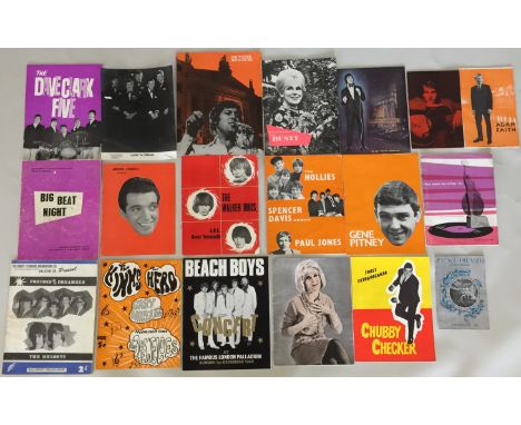 50s / 60s POP AND R&R PROGRAMMES. 18 programmes to include: Daily Mirror Disc Festival 1954, Engelbert Humperdinck at Blackpo