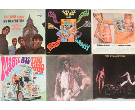 THE WHO - US/AUSTRALIAN LPs. Wicked selection of 6 x LPs, all collectable pressings! US LPs are The Who Sings My Generation (