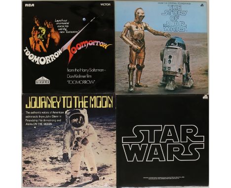 SPACE/SCI-FI - Going on a monumental cosmic trip with these 4 x LPs! Titles are Toomorrow - S/T (From the Harry Saltzman-Don 
