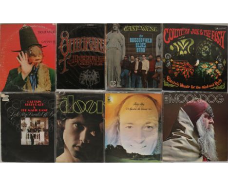 US ARTISTS - PSYCH/PROG LPs. Absolutely killer selection of 31 x monstrous LPs! Artists/titles include Captain Beefheart & Hi