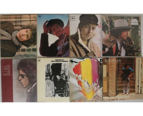 BOB DYLAN LPs. Lovely selection of 13 x LPs from Mr Zimmerman. Titles are Blonde On Blonde (UK stereo SDDP 66012 - VG+/Ex rec