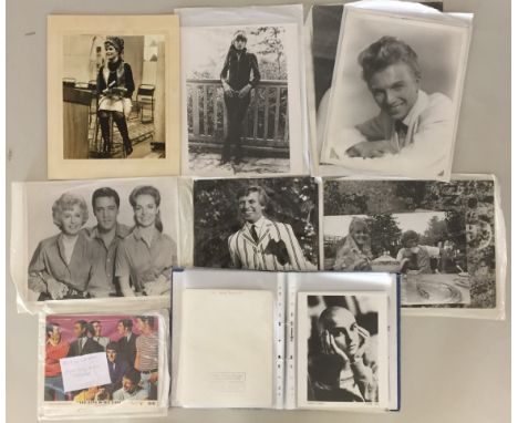 PRESS PHOTOS/PHOTO PRINTS - DUSTY / TOMMY STEELE AND MORE. To include approx 60 press stills, lobby cards and prints. To incl