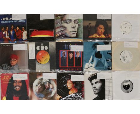 70's-80's Artists - 250+ 70's-80's Artists 7" - Artists/Cat.Numbers include The Police - Don't Stand So Close To Me (AM 354),