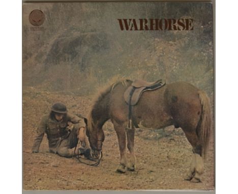 WARHORSE - S/T (UK 1ST VERTIGO SWIRL 6360 015). A top 1st UK pressing of the eponymous monster from Warhorse (large swirl 636