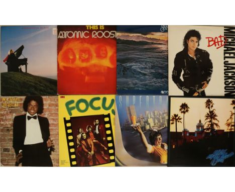 ROCK & POP LPs. Good mix of around 95 Rock & Pop LPs from the 70's and 80's to include artists such as Atomic Rooster, Christ