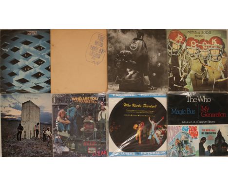 THE WHO. I certainly hope I can explain the tasty bits in this collection of 23 x LPs and 3 x 12"! Titles include Tommy (US D