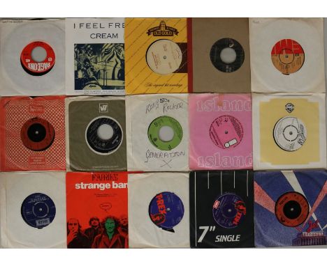 ROCK/POP 7". Rockin' collection of around 325 x 7". Expect choice cuts from the likes of Quintessence (Sweet Jesus p/s), The 