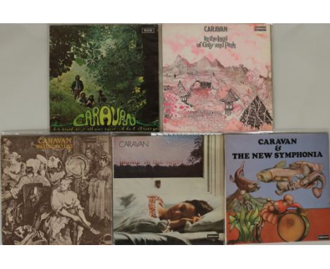 CARAVAN LPs. Going on a Proggy adventure with these 5 x excellent LPs. Titles are If I Could Do It All Over Again, I'd Do It 
