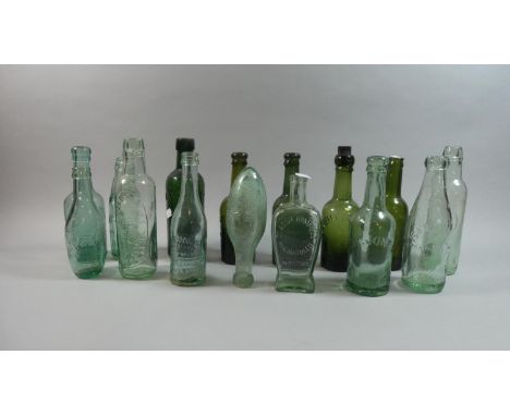 A Collection of Fifteen Vintage Bottles to Include R W Wight, Drew &amp; Co. Oswestry, Critchley of Wigan, Walker &amp; Son W