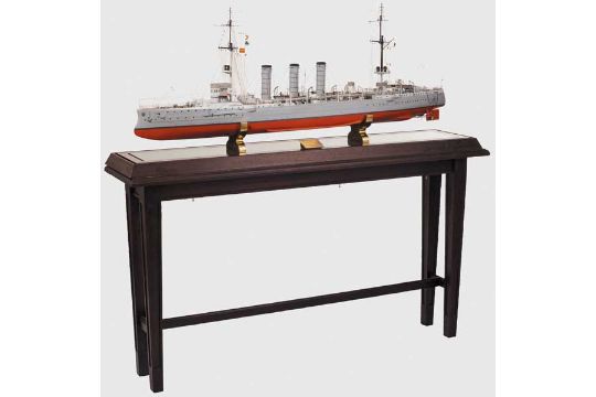 Modell Sms Emden Kleiner Kreuzer Der Kaiserlichen Marine Vollmodell Im Massstab 1 100 Lange 1