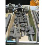 (2) Aloris Tool Post & Attachments