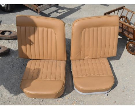 2 car seats, possibly Morgan 