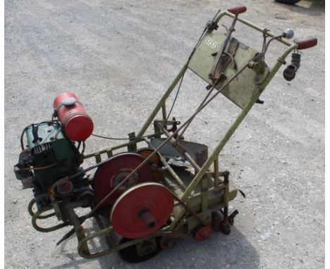 Sisis scarifier with double rollers and Villiers engine 